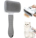 Escova removedora de pelos de cachorro e gato