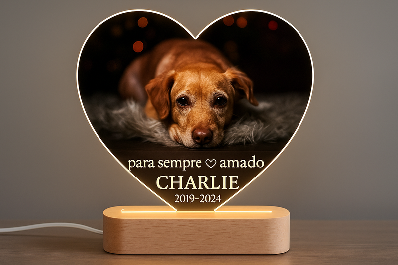 Luminaria Noturna Memorial Pet